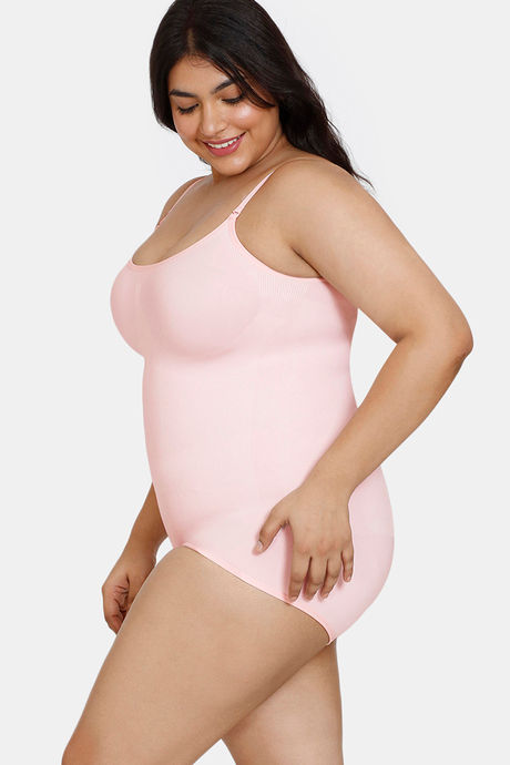 Zivame All Day Seamless Bodysuit - Crystal Rose — image 9